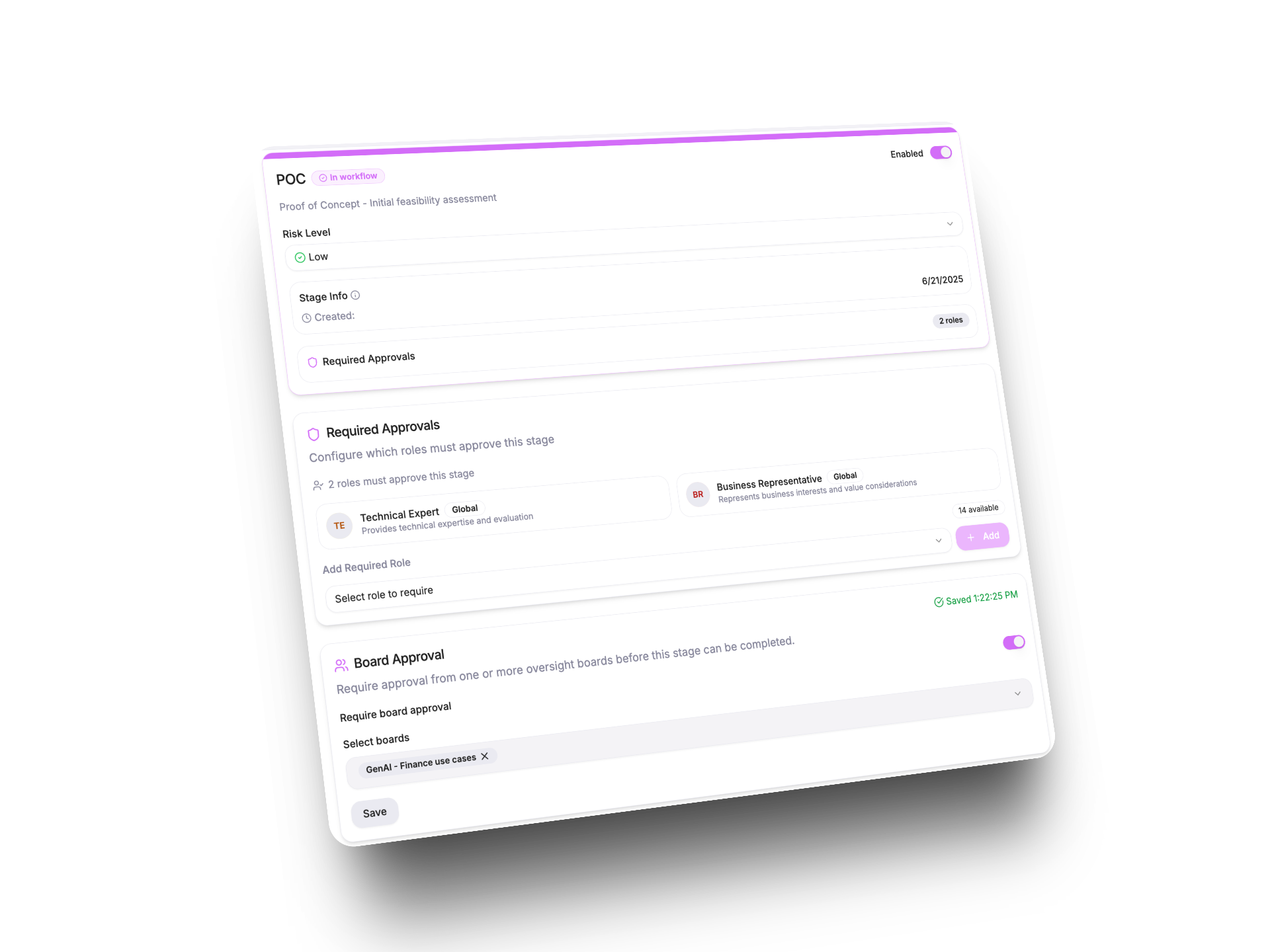 Audit-ready History Dashboard