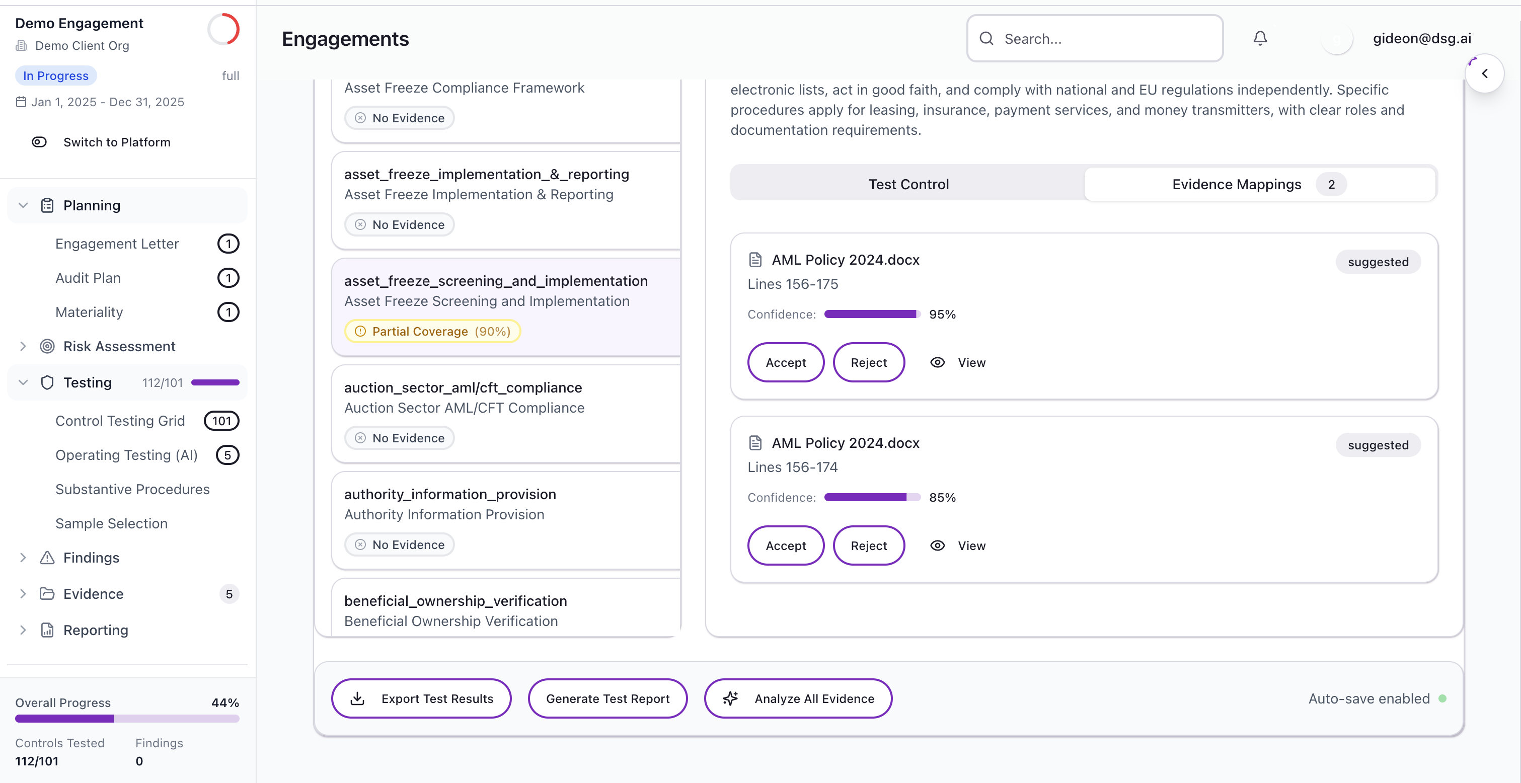 AssureIQ Workspace Demo